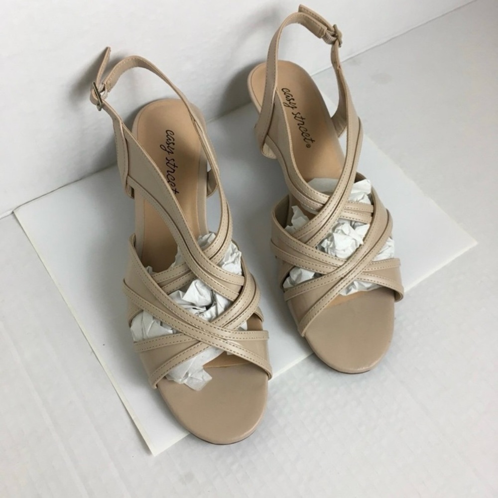 Easy Street Tristen Nude Heels
